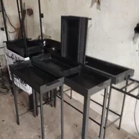 حراج کبابی باربیکیو منقل 90 سانت پایه بلند|حراج|رشت, هلال احمر|دیوار