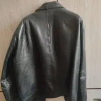 کاپشن چرم مردانه سایز ۴xl