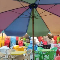 چتر سایبان برزنتی تاشو پایه دار (تک و عمده )|فروشگاه و مغازه|شیراز, وزیرآباد|دیوار
