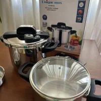 زودپز دو قلو پنج و هفت لیتری یونیک نو