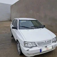 پراید ۱۳۲ سفید مدل ۹۰ داشبورد جدید