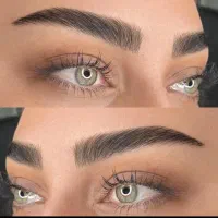 مدل فیبروز ابرو به روش نانو بولد بروز وتتو بدن