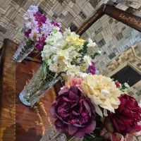 گل های زیبای خارجی نو مناسب جهاز|گل مصنوعی|تهران, نیاوران|دیوار