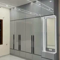 کابینت و کمد دیواری|جاکفشی، کمد، دراور|میانه, |دیوار