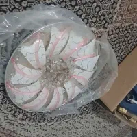 لوستر سقفی مدرن کریستالیLED کنترلی|لوستر و چراغ آویز|ورامین, ورامین|دیوار