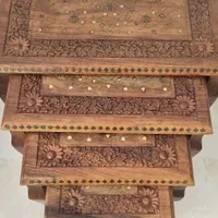 میز عسلی هندی طلاکوب تماما برنز کاری|مبلمان خانگی و میز عسلی|شاهرود, |دیوار