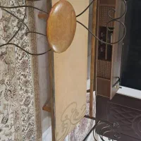 تخت فرفورژه یک نفره همراه با صندلی