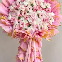 بلیت کنرست دسته گل های دومتری یک‌متری خواستگاری