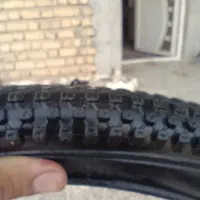 لاستیک و تیوپ دوچرخه 26در حد نو