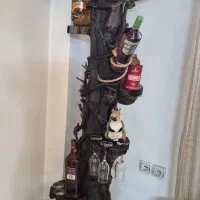 میز بار و نوشیدنی،ساعت قدی،دکوری