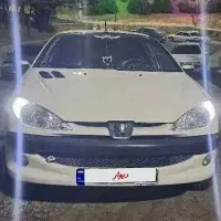 پژو ۲۰۶ تیپ ۲ مدل ۸۸ .  مالچه کارمندی