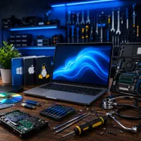 نصب ویندوز و نرم افزار - سرویس و تعمیرات لپ تاپ