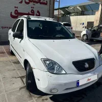 تیبا صندوق دار مدل ۹۶ سفید|خودرو سواری و وانت|یزد, |دیوار