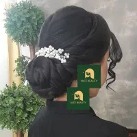 احیا و صافی مو کراتین مو میکاپ شنیون کوتاهی