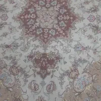 قالیچه دستبافت علیا تبریز  سی رج گل ابریشم