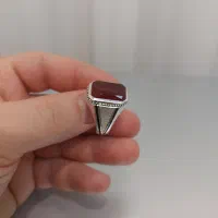 انگشتر عقیق سفارشی نو