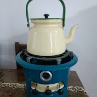 کتری لعابی و سه فیتیله