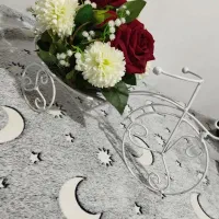گل مدل دوچرخه ای مصنوعی واقعا خوشگل و تازه|گل مصنوعی|دورود, |دیوار