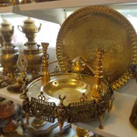 منقل آهویی برنجی ..|کلکسیون اشیاء عتیقه|سمنان, |دیوار