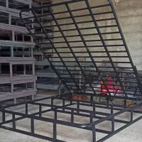 جکدار/تختخوابی//کفی فلزی وچوبی