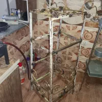 پله آهنی، چهار پایه، نردبان