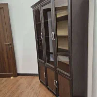 کتابخانه و ویترین|کتابخانه، شلف، قفسه‌های دیواری|تهران, مینای شمالی (مخبر)|دیوار