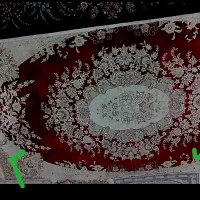 فرش سرمه ای ۱۲ و۶ متری نو درحدنو|فرش|کنگاور, |دیوار