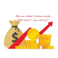 نیازمند سرمایه با ضمانت سند ملک