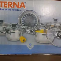 سرویس قابلمه استیل ۹ تیکه ی سوریه ای