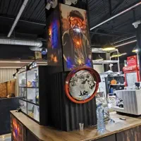 تابلو نوری قهوه دلار کافه رستوراان روز پدر الله