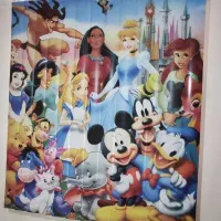 پرده اتاق کودک 2 رو طرح والت دیزنی