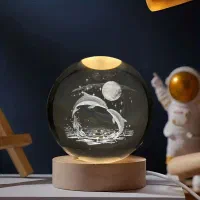 گوی کریستال کادویی شبخواب ارسال رایگان بلو بانک