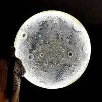 تابلو ماه ،پتینه ،ورق طلا