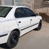 سمند 91کم کار رنگ سفید