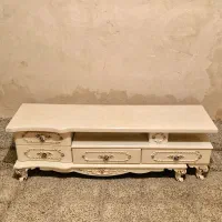 میز تلویزیون رنگ صدفی