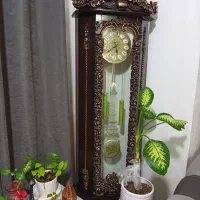 بوفه و ساعت ایستاده|بوفه، ویترین، کنسول|بندرلنگه, |دیوار