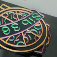 تابلو نئون|ریسه و چراغ تزئینی|قیامدشت - خاورشهر, |دیوار