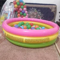 استخر بادی همراه با توپ|اسباببازی بچه|تهران, شهرک طالقانی|دیوار