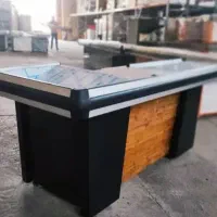 تولیدی میز چک اوت مدرن فروشگاهی موتور دار و ساده