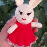 خرگوش بامزه