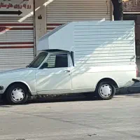 راننده همراه پیکان وانت مسقف