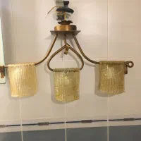 لوستر سه شاخه بسیار یونیک و خاص