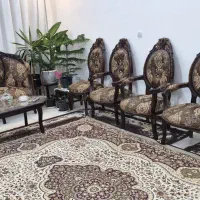 مبل سلطنتی|مبلمان خانگی و میز عسلی|پرند, فاز ۵|دیوار