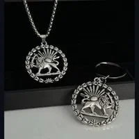 گردنبند و پلاک استیل فانتری و دستیند رولکس و هرمس