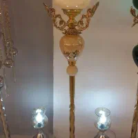 کنار سالنی جدید طلایی لوستر|لوستر و چراغ آویز|مشهد, شهرک رازی (شهرک غرب)|دیوار