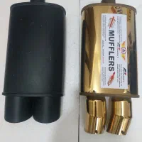 منبع اگزوز سراگزوز سردنده طرح دار سایلنسر|قطعات یدکی و لوازم جانبی|آبادان, |دیوار