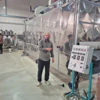 دستگاه کراکر خشک کن کراکر و چیپیلت طعم زنی