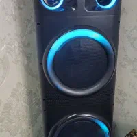 اسپیکر بزرگ میکرولب ، رقص‌نور و میکروفون و کنترل|سیستم صوتی خانگی|تهران, امام زاده عبدالله|دیوار