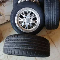 چهار حلقه رینگ لاستیک شاخ گوزنی پراید وسینیMVM x22