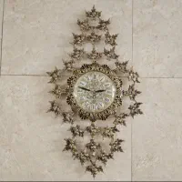 ساعت دیواری برنج